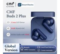 CMF Buds 2 Plus Écouteurs TWS, Réduction de Bruit Active 50dB, Audio LDAC Hi-Res, Autonomie 61,5H avec Charge Rapide, Bluetooth 5.4 IP55 Bleu