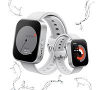 CMF BY NOTHING Montre connectée Watch Pro, écran AMOLED de 4,96 cm, étanche IP68, Tracker d'activité GPS Multi-systèmes avec Surveillance de la santé, autonomie de la Batterie de 13 Jours (Argent)