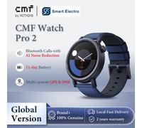 CMF by Nothing Watch Pro 2 Montre connectée avec écran AMOLED de 1,32 pouces, autonomie de 11 jours, appels Bluetooth avec réduction de bruit IA GRIS