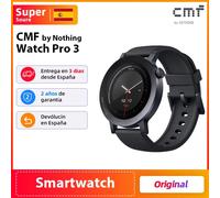 CMF Watch 3 Pro Smartwatch 1,43 pouces AMOLED, batterie 13 jours, double GPS, appels Bluetooth avec suppression du bruit AI, fréquence cardiaque Orange