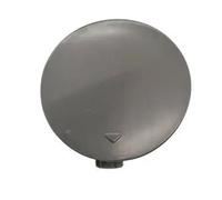 CMGGMKEZDP pour B&MW Série 3 320 325 330 51117371845 51118061552 pour B&MW F34M Cache Crochet Remorquage Avant Noir Blanc Argent Cache-œillet remorquage(Model B Unpainted)