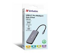 CMH 05 - Concentrateur (hub) - 1 x HDMI + 1 x USB-C (alimentation électrique) + 2 x USB-A 3.2 Gen 1 + 1 x Ethernet 1 GigabitEthernet - de bureau