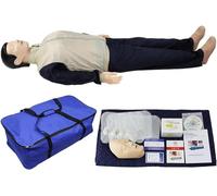 CMHYBS Mannequins De RCR Mannequin De RCR Complet du Corps, Kit De Mannequin De Formation pour Adultes pour La Formation des Médecins en Soins Infirmiers, Enseignement Médical
