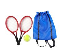 Cminiature Raquette de tennis Tenn avec sac de transport, modèle de sport ABS pour accessoires de maison de , mini raquettes et décoration de bureau à balles pour fans de sport et