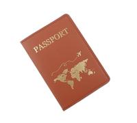 Cmis Kbei Couverture de passeport pour couple amoureux - Avion simple - Pour femme et homme - Cadeau de mariage tendance, 14, Taille unique