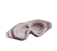 Cmis Kbei Lot de 2 masques 3D en mousse à mémoire de forme pour le sommeil et le repos naturel et portable Rose