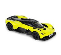 CMJ Aston Martin Valkyrie AMR Pro Voiture Miniature à l'échelle 1:43 - Vert Citron - Objet de Collection en Fonte sous Pression - Produit Officiel sous Licence
