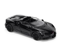 CMJ Bugatti Mistral Roadster Voiture Miniature à l'échelle 1:43 - Noir Brillant - Édition de Collection avec Une Grande fidélité des détails - Produit Officiel sous Licence