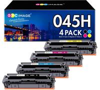 CMJAAGUR-045H Cartouche De Toner Compatible Pour Canon 045H 045 Pour Canon I-Sensys Mf633Cdw Mf635Cx Lbp611Cn Lbp613Cdw Mf631Cn Class Mf632Cdw Mf634Cdw Lbp612Cdw (4 Pack)[M267]