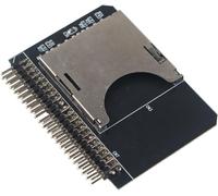 CMJAAGUR-Adaptateur De Carte Sd Vers Ide 2,5"" Sd Sdhc Sdxc Mmc Vers Ide 43 Mâle 44 Broches Compatible Avec Système Dos Wince Win98 Xp Vista Nt Win7 8 10 Linux[M926]