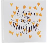 Cmjaagur-Album Photo My Sunshine Yellow Heart Pour Photos De 120 À 10,2 X 15,2 Cm[M1003]