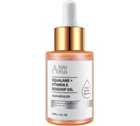 Cmjaagur-Anairui Huile De Rose Musquée Bio 30ml - Squalane + Rosehip + Vitamine E Hy Ate Le Vi , Soins Pour Le Vi , Corps, Cheveux, Ongles, Pressée À Froid 100% Pure & Naturelle[M204]