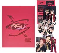Cmjaagur-Ateez - 2nd Album [The World Ep.Fin Will] (D Ver.) Photobook + Disc + Contents Envelope + Album Sticker + Member Sticker + Postcard + Photocard A + Photocard Z + 2 Pin Badges + 4 Ex[M570]