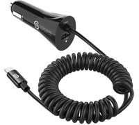 Cmjaagur-Auto Ladegerät Autoladekabel Iphone - [Apple C89 Mfi Zertifiziert] 24w 5v/4.8a Kfz Autoladegerät Mit Iphone Ladekabel Zigarettenanzünder Usb Ladeadapter Für Iphone Samsung Huawei Und Meh[M158