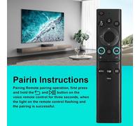 CMJAAGUR-Bn59-01385A Remote Control With Voice Search For Samsung Smart Tv Compatible With Samsung Neo Qled/The Frame/Crystal Uhd Smart Tv[M1984]