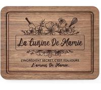 Cmjaagur-Cadeau Anniversaire Mamie, Cadeau Pour Mamie - Planche À Découper Ennoyer, Idées De Cadeaux D'anniversaire Pour Mamie Par Son Petit-Fils/Sapetite-Fille, Dimensions : 29 X 22 Cm (Épa[M490]