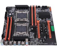 CMJAAGUR-Carte Mère, Lga 2011-3, Dimm Ddr4, M.2 Sata 4 Go/S, Usb3.0, Usb2.0, Carte Mère De Bureau À Double Pr Pour Intel X99, Pour Studio Computer Game Simulator E5Cpu[M1353]