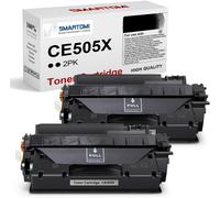 CMJAAGUR-Ce505X Cartouches De Toner Compatibles Pour 05X Ce505X 280X Pour Laserjet P2055Dn P2035 P2035N P2055X P2055D Pro M401Dn M401Dne M401Dw Mfp M425Dn Mfp M425Dw, 2Xnoir[M1189]