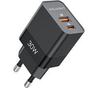 Cmjaagur-Chargeur Usb C 30w, Pr Usb C Bloc Chargeur Rapide Iphone, Pd & Qc 3.0 Pps 25w Adaptateur Secteur Pour Iphone 15 Pro /15 Pro/14/13, Google Pixel 8 Pro/8/7 Pro/7/7a/6/6a, Samsung S23/[M1485]