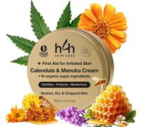 Cmjaagur-Crème Réparatrice Au Miel De Ma A Et Calendula Avec Chanvre, Cire Dabeille, B5 & Propolis ¿ Hy Atation Intense Et Protection Pour Peaux Sèches, Sensibles Et Irritées ¿ 80ml[M236]