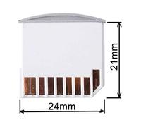 CMJAAGUR-Cy Kit Micro Sd Tf Vers Carte Sd Mini Adaptateur Pour Stockage Supplémentaire Macbook Air/Pro/Retina Blanc 20 Mm Environ 5Pcs[M1221]