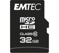 CMJAAGUR-, Ecmsdm32Ghc10Cg, Carte Microsd 32 Go Classe 10, Idéale Pour Smartphones Et Tablettes, Vitesse De Lecture Jusqu'À 20 Mb/S, Écriture Jusqu'À 12 Mb/S, Couleur Noire[M163]