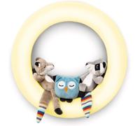 Cmjaagur-Fay Rex And Otis Veilleuse Murale Rechargeable Pour Bébé Avec Animaux En Peluche Lampe Murale Led Multicolore Pour Enfants Avec Détecteur De Mouvement Rechargeable Arrêt Automatiqu[M1920]