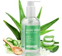 Cmjaagur-Gel D'aloe Vera 100% Pur ¿ 280 Ml De Gel D'aloe Vera Pour Le Vi Et Le Corps, Crème Hy Atante Apaisante Naturelle Pour Peaux Sèches Et Abîmées, Coups De Soleil, Lotion Après-Soleil[M664]