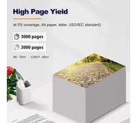 CMJAAGUR-Gi-55 Gi55 Encre Compatible Avec Canon Ify Gx1050 Gx2050 Imprimante Multipack 4 Couleurs Gi-55Bk Gi-55C Gi-55M Gi-55Y (Noir/Cyan/Magenta/Jaune)[M1338]