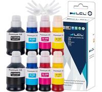 CMJAAGUR-Gi50 Gi-50 Encre Compatible Pour Canon 50 Gi-50 Gi50 Bouteille D'Encre Multipack Compatible Avec Canon Pixma Gm2050 Gm4050 G5050 G6050 G7050 (2Noir 2Cyan 2Magenta 2Jaune,8-Pack)[M606]