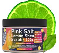 Cmjaagur-Gommage Main Vanille Et Beurre De Karité - Exfoliant Corps Au Sel Rose De L'himalaya, 500g - Hy Ate, Adoucit Et Purifie En Douceur Pour Une Peau Lisse Et Éclatante[M198]