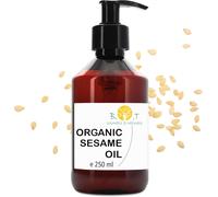 Cmjaagur-- Huile De Sésame Bio 100% Pure Pression À Froid Soin Peau & Cheveux Mas Ayurvédique Démaquillant Facial, 250 Ml[M507]