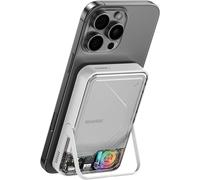 CMJAAGUR-Icemag 2 Magsafe Power Bank 15W Qi2 Chargeur Portable Magnétique Avec Refroidissement Actif Batterie 10000Mah Avec Support Pliable Compatible Avec Iphone 16/15/14/13[M2100]