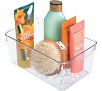 Cmjaagur-Idesign Rain Organ Ur De Maquillage, Cube De Rangement Cosmétiques En Plastique Pour Produits De Beauté, Transparent[M592]