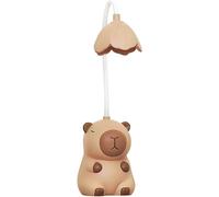 Cmjaagur-Lampe De Bureau Enfant, Lampe De Bureau Led, Capybara Veilleuse Avec Taille-Crayon, Rotation À 360 Degrés, Chevet Usb Avec Capteur Tactile Et Bras Flexible, Pour Lecture, Étudier(A)[M1893]