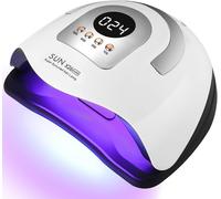 Cmjaagur-Lampe Uv Ongles Gel, 380w 81 Led Lumières Séchage Rapide, Professionnel Sèche Automatique Machine, Grand Lcd Ecran, 4 Minuteries 10s/30s/60s/99s Pour Vernis Semi Permanent, Pour Sal[M24]