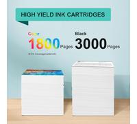 CMJAAGUR-Lc422Xl Lc422 Xl Cartouches D'Encre Compatible Pour Brother Lc422 Lc-422Xl Lc-422Xlval Pour Brother Mfc-J5340Dw Mfc-J6540Dw Mfc-J6940Dw Mfc-J5345Dw Mfc-J5740Dw (4 Pack)[M805]