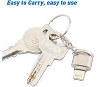CMJAAGUR-Lecteur De Carte Tf Pour Iphone Ipad, Micro Sd Card Adapter Lightning Ms Memory Cards Camera Reader Compatible Avec Iphone 14/13/ 12/11/ X/8, Ipad Mini/Air[M874]