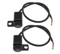 Cmjaagur-Lot De 2 Interrupteurs Gauche Et Droite Étanches Pour Guidon De Moto, Phare Antibrouillard, Accessoires Pour Moto, Vtt, Vélo Électrique[M3307]
