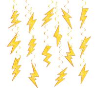 Cmjaagur-Lot De 24 Tourbillons Suspendus Flash Météo Spirale Plafond Tourbillons Décorations À Suspendre Pour Flash Décorations D'anniversaire Fournitures De Fête[M628]