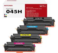 CMJAAGUR-Lot De 4 045H Crg-045H Multipack Compatibles Cartouches Pour Canon Crg-045 045 Imageclass Mf-633Cdw Mf-635Cx Mf-634Cdw Lbp612Cdw Lbp613Cdw Mf-631Cdw Mf-632Cdw (Noir Cyan Jaune Magen[M260]