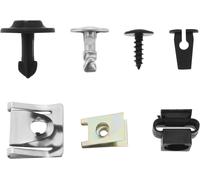 Cmjaagur-Lot De 60pcs Boucle De Carénage De Voiture Remplacement 4a0805121a 8d0805960 N9097470 Compatible Avec Audi A4 A6 A8 Tt Clips De Fixation Accessoires De Voiture[M1292]