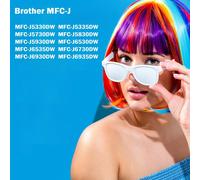 CMJAAGUR-Lot De 8 Cartouches D'Encre Xl (4 Couleurs) De Rechange Pour Brother Lc 3219 Pour Imprimante Mfc J5330Dw J5335Dw J5730Dw J5930Dw J6530Dw J6530Dw J6930Dw J6935Dw[M525]