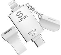 CMJAAGUR-Mfi Clé Usb Pour Iphone 15/14/13/12/11, 128 Go Clé Usb C Lightning Iphone, Cle Usb Pour Ipad, Clé Lightning Usb Ipad, Clef Usb Iphone, Pendrive Pour Iphone, Clé Usb Lightning Compat[M1770]