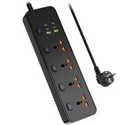 CMJAAGUR-Multipr Universelle Avec Ports Usb, Pr S 4 Voies Avec 4 Ports Usb-C Et 2 Ports Usb, Interrupteur Unique 3250 W, Câble D'Extension De 1,8 M Avec Bande D'Alimentation Protégée[M381]