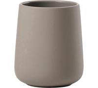 Cmjaagur-Nova One Gobelet À À Dents En Céramique Avec Revêtement Soft Touch Taupe Diamètre 8 Cm Hauteur 10 Cm[M265]