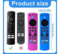 CMJAAGUR-Pack Of 2 Silicone Remote Control Protectors (4Th Generation) For Smart Tvs (Lite, Gen 2, Gen 3 And 4K), Applicable To Cube Gen 2 And Gen 3 Smart Tvs, A, A[M1128]