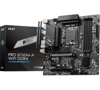 CMJAAGUR-Pro B760M-A Wifi Ddr4 Carte Mère, Micro-Atx - Pour Processeurs Intel Core 14E, 13E & 12E Gén Lga 1700 - Ddr4 Memory Boost 5333+Mhz/Oc, Slots Pcie 4.0 X16, Slots M.2 Gen4, Lan 2.5G, [M795]