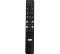 CMJAAGUR-Rc802N Yui1 Replacement Remote Control --Fit For Tcl 4K Uhd Qled Tv Remote Control Arc802N Rc802N Yu14 32Es560 32Es580 43Ep640 43Ep660 50Ep660 50Ep680 55Dc76 0 55Dp660[M1335]