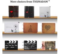 Cmjaagur-Scrapbook Papiers Noirs 26.5x18.5cm, 20pcs Feuilles De Recharge Supplémentaires Livre Photo Vide Pour Diy Album Photo 27x19cm, Pour L'album Love You Foreverdirecteur A[M253]